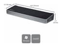 StarTech.com 4K USB-C Dock - Triple Monitor - Mac & Windows - 60W USB PD (DK30CH2DPPDU) - docking station - USB-C - HDMI, 2 x DP - 1GbE thumbnail 9