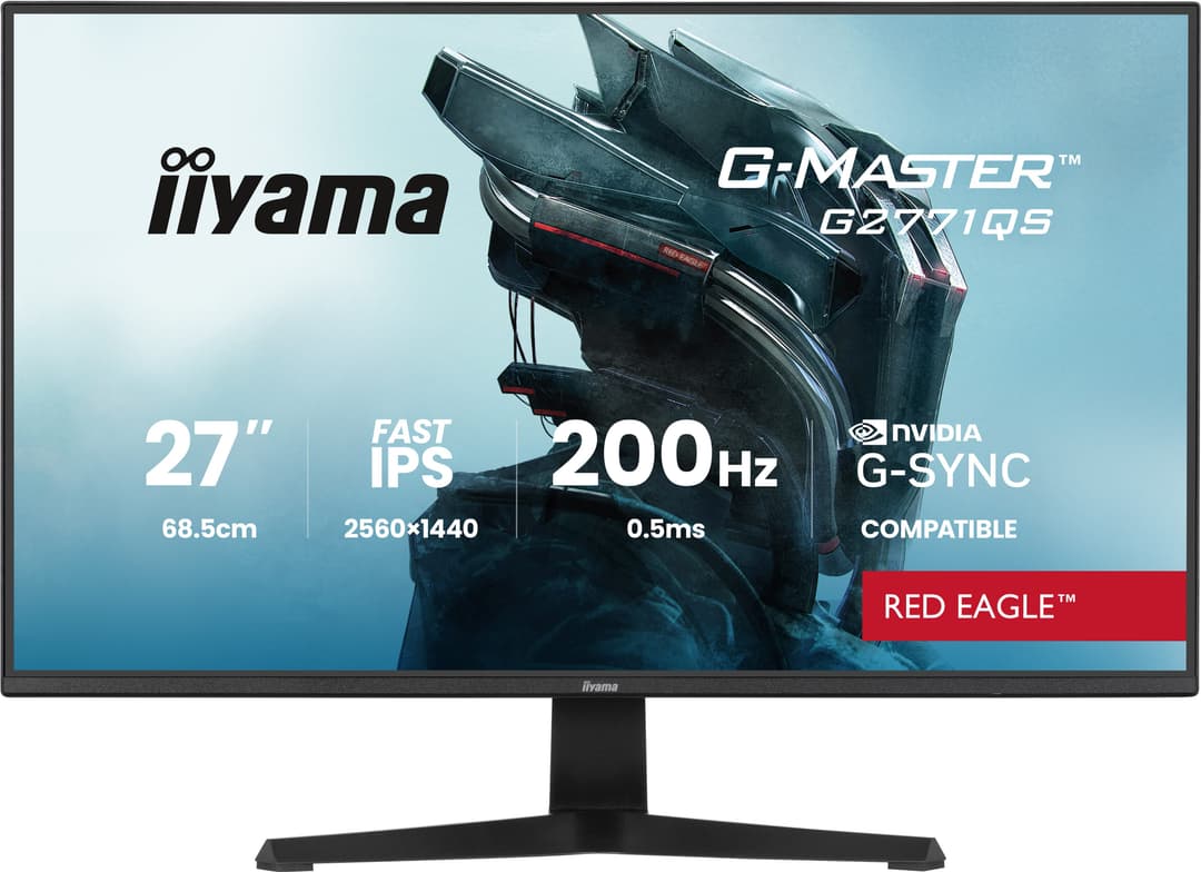 iiyama G-MASTER G2771QS-B1 computer monitor 68.6 cm (27") 2560 x 1440 pixels Wide Quad HD Black - Image 1