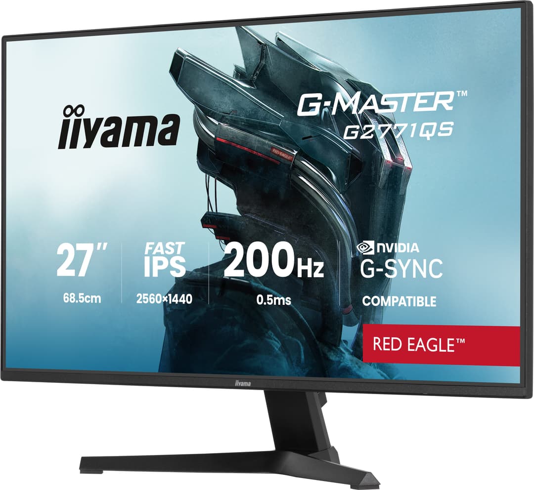 iiyama G-MASTER G2771QS-B1 computer monitor 68.6 cm (27") 2560 x 1440 pixels Wide Quad HD Black - Image 2