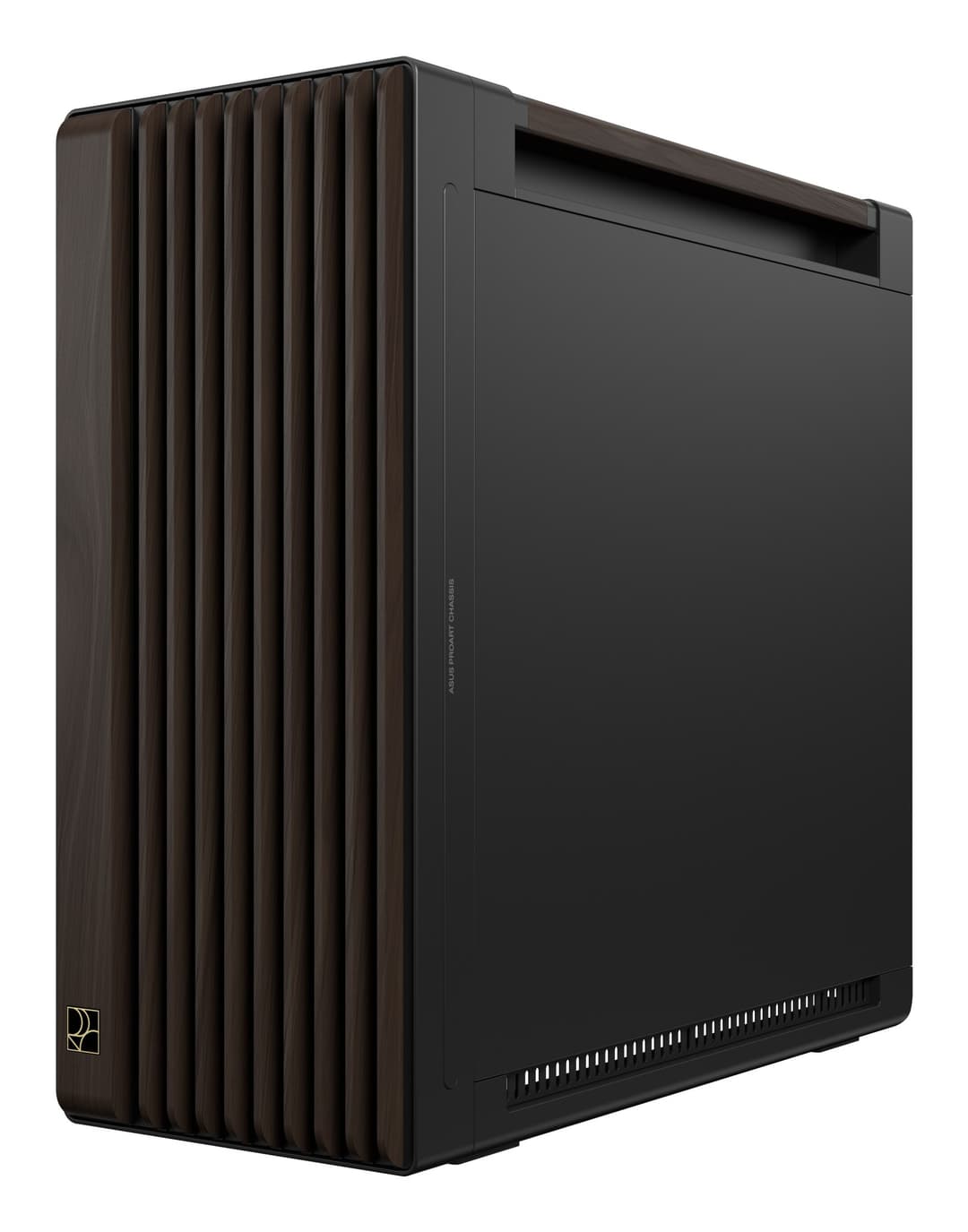 ASUS ProArt PA602 Wood Edition Mid Tower PC Case - Modern Black, Tempered Glass - Image 4
