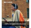Sony WH-CH520 Wireless Headphones - Beige thumbnail 10