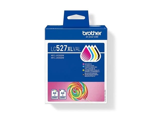 Brother LC527XL Value Pack 4-Pack Ink Cartridge - Image 5