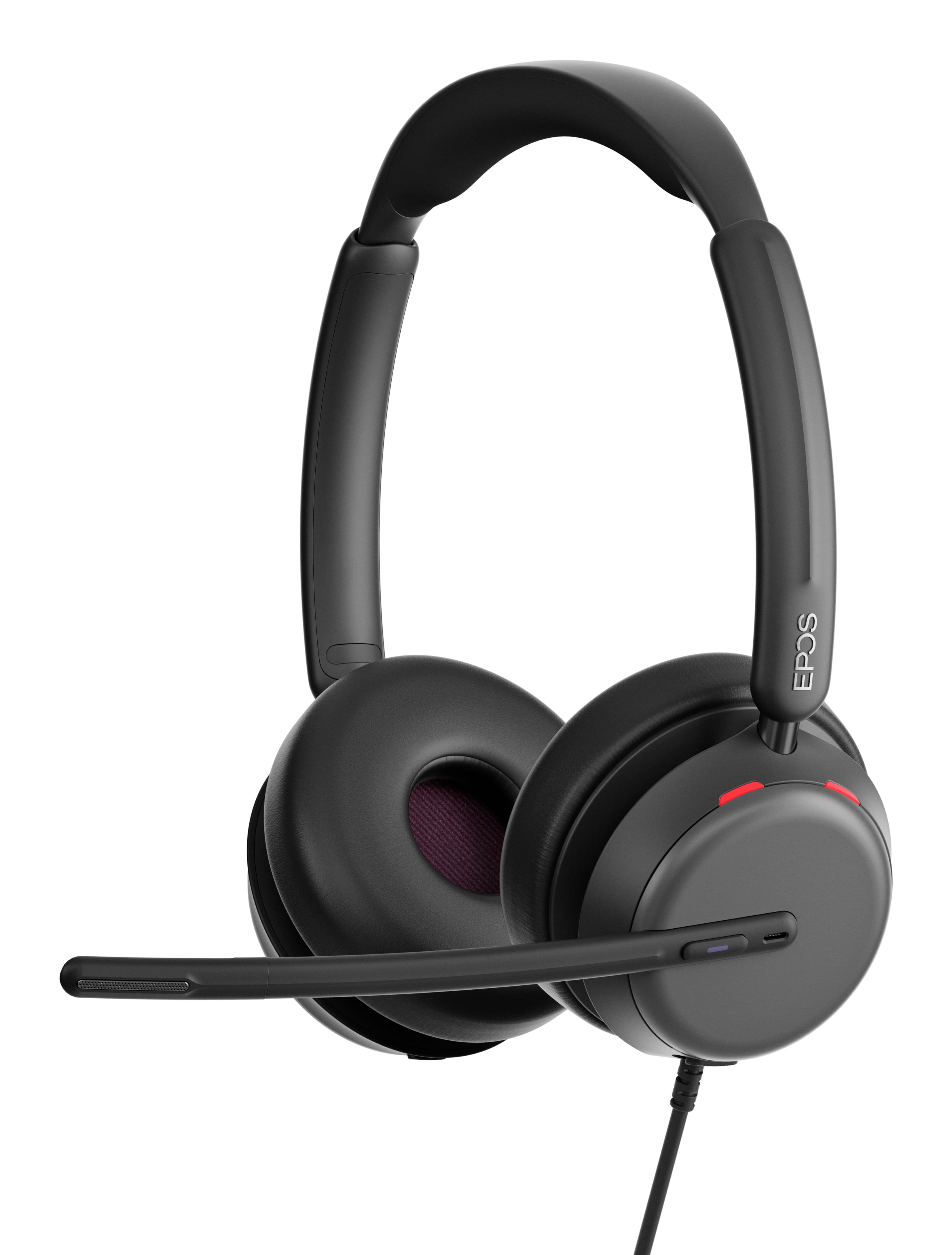 Lenovo 4Z21P85373 headphones/headset Wired Head-band Office/Call center USB Type-C / USB Type-A Black