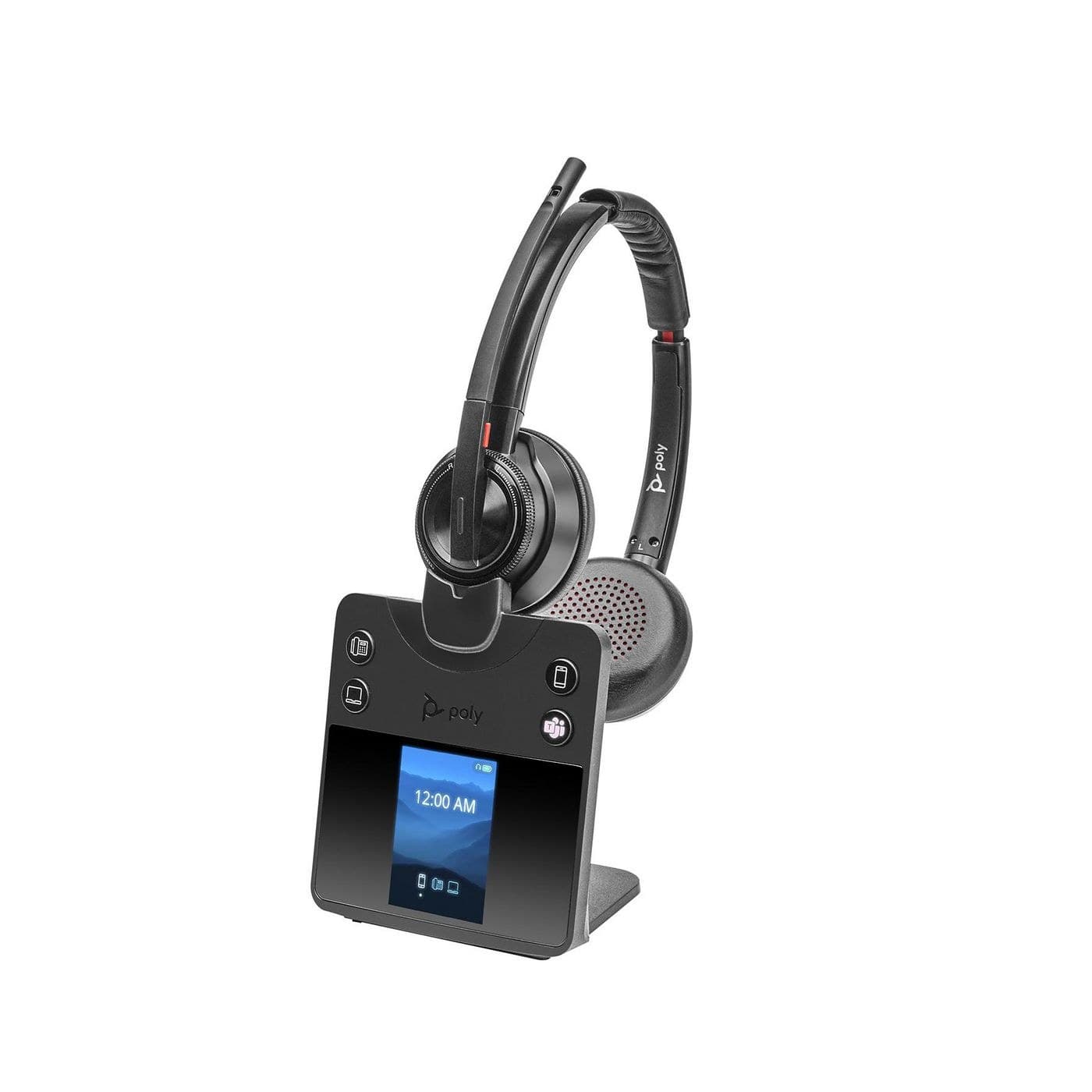 Poly Savi 8420 Office Stereo DECT Wireless Headset, Microsoft Teams Certified (8L5B3AA)