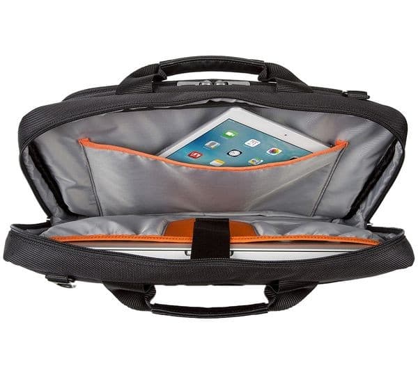 TARGUS CitySmart Slimline Topload 14-15.6" Laptop Carrying Case - Black & Grey (TBT914EU) - Image 4