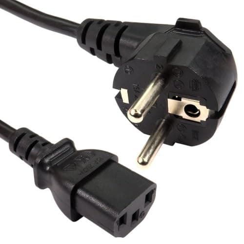 Cables Direct 5m Euro Plug to IEC C13 Mains Cable - Image 2