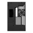 NZXT H9 Flow (2025) Tempered Glass Dual Chamber Mid Tower PC Case - Black thumbnail 4