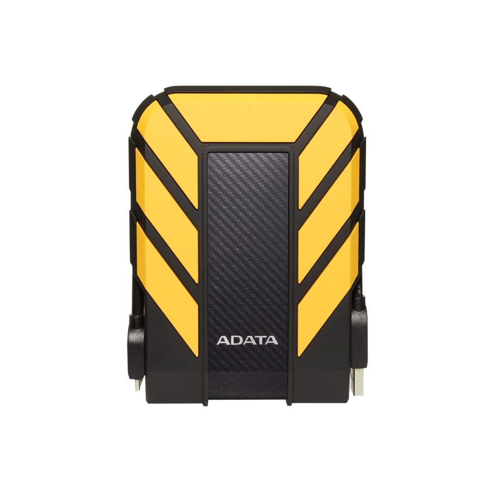 ADATA HD710 Pro Rugged 1TB 2.5-inch USB 3.2 Portable External Hard Drive - Yellow