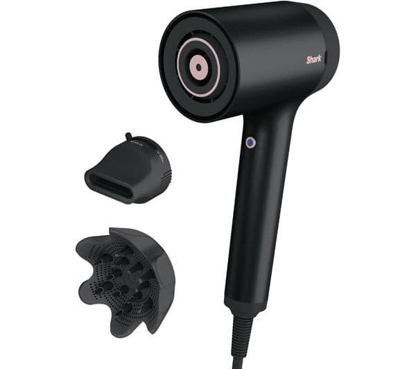 Shark STYLE iQ HD110UK Hair Dryer - Black & Rose Gold - Image 1