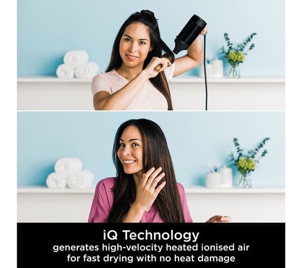 Shark STYLE iQ HD110UK Hair Dryer - Black & Rose Gold - Image 3