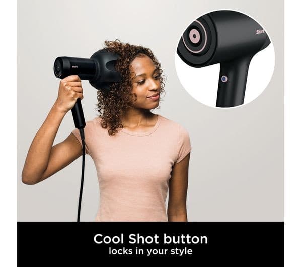 Shark STYLE iQ HD110UK Hair Dryer - Black & Rose Gold - Image 5