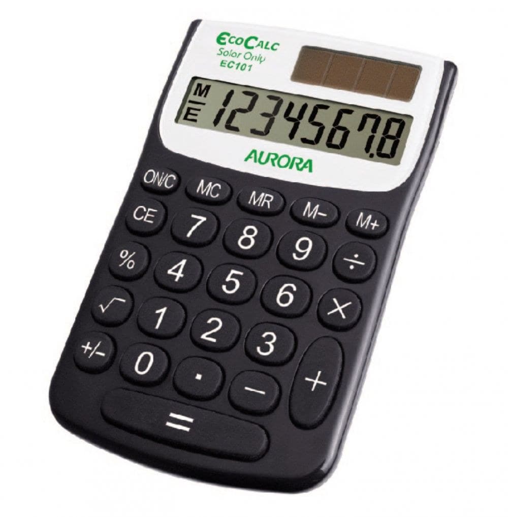 Aurora EC101 Handheld Calculator