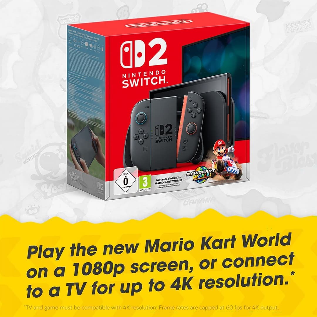 Nintendo Switch 2 Console - Mario Kart World Bundle - Image 2