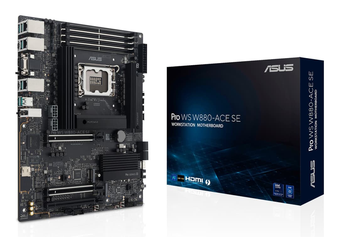 ASUS PRO WS W880-ACE SE Intel W880 LGA 1851 (Socket V1) ATX - Image 1