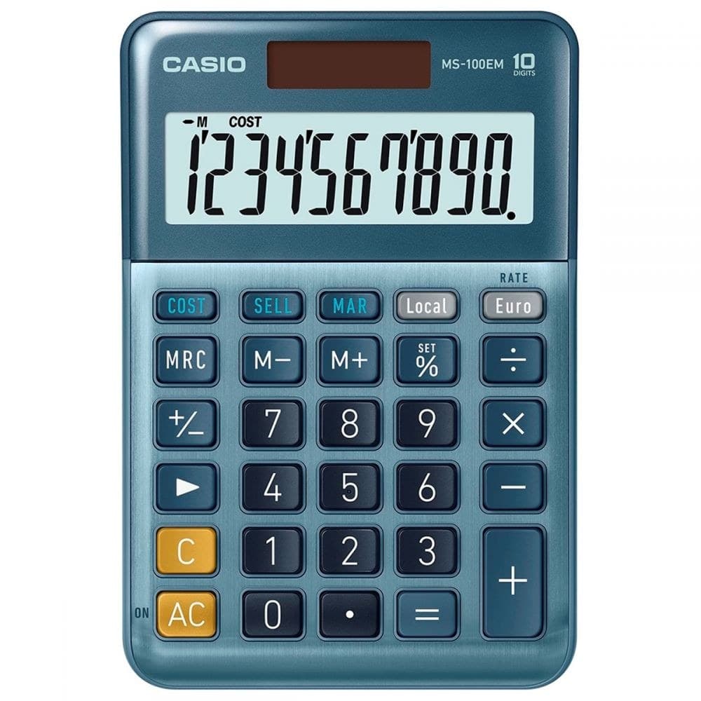 Casio MS-100EM Desk Calculators