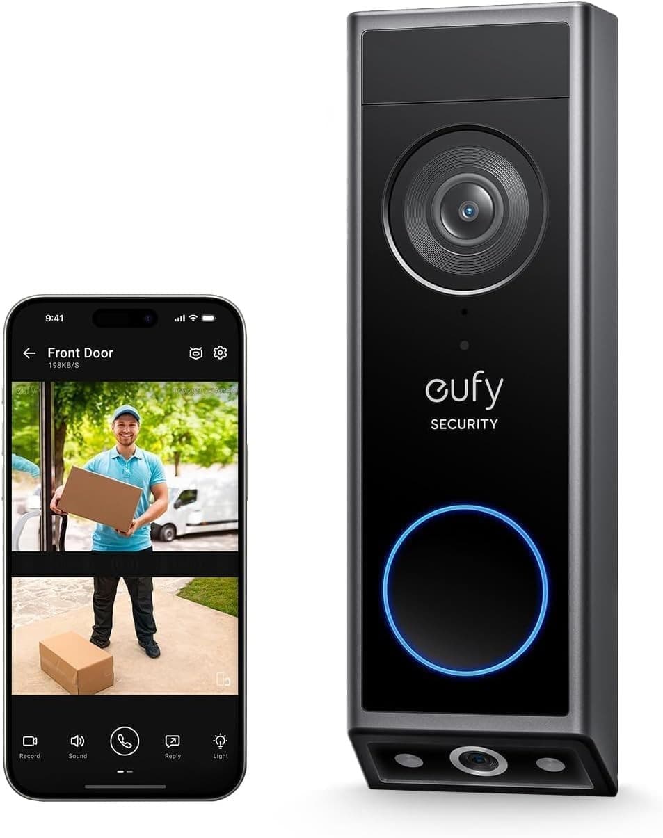 eufy Security Video Doorbell E340 (Dual Camera, 2K) - Image 1