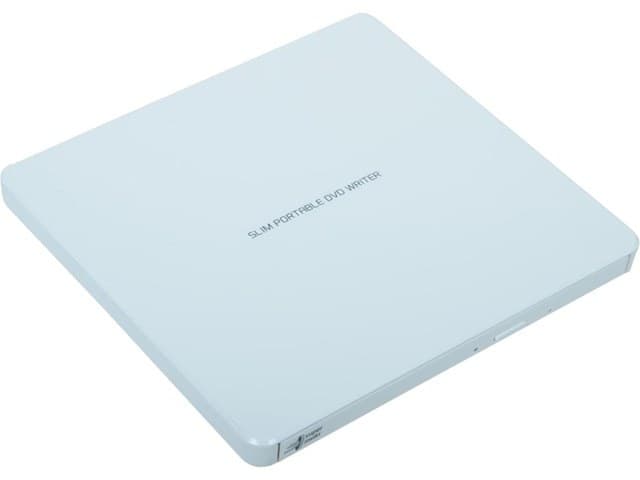 Lg Gp60nw60.auae12w 8x Usb 2.0 Portable Slim Dvd-rw - White - Image 1