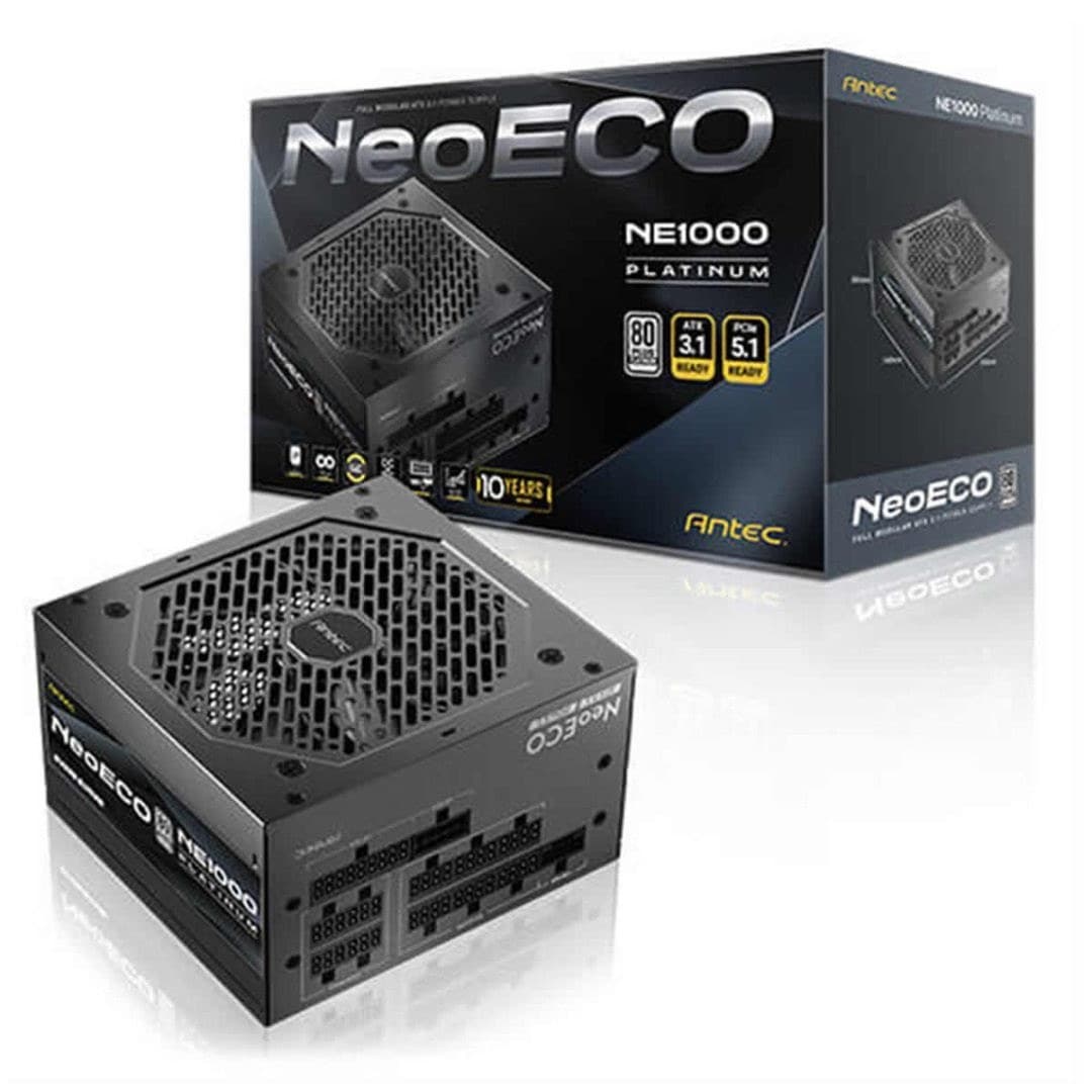 Antec Neo ECO Platinum NE1000 PLATINUM ATX3.1 Power Supply Unit 1000 W - Image 1