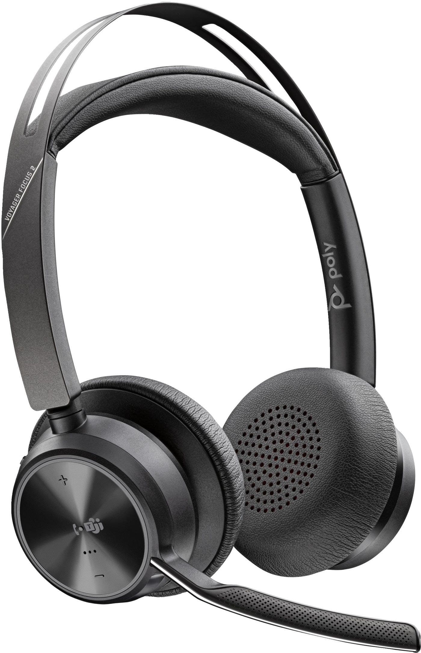 POLY Voyager Focus 2 USB-C-C Headset +USB-C/A Adapter +Charging Stand Customer Special 1