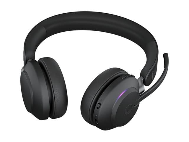 Jabra Evolve2 65 Stereo Wireless Headset - Black - MS Teams - USB-A - Without Charging Stand - Image 4