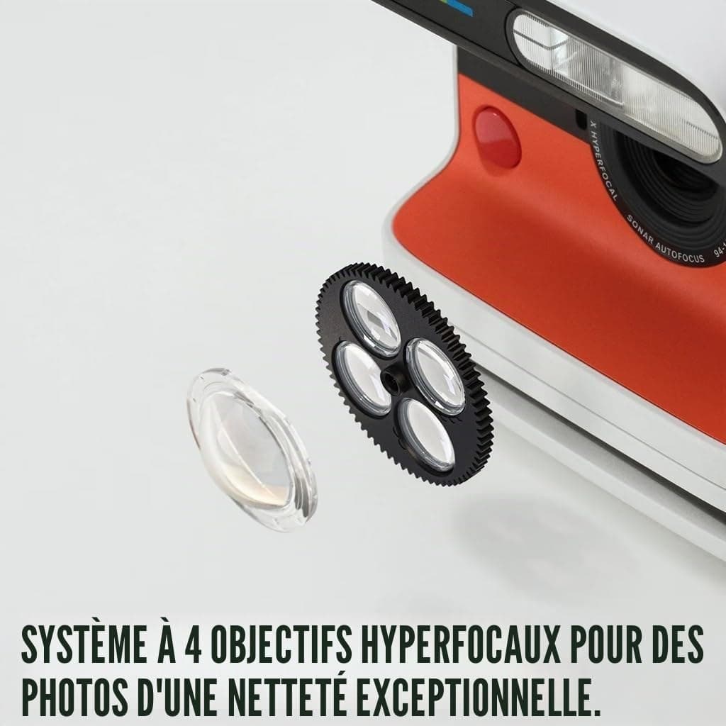 Appareil photo instantané Polaroid Flip Blanc + pack de film couleur 8 photos - Image 4