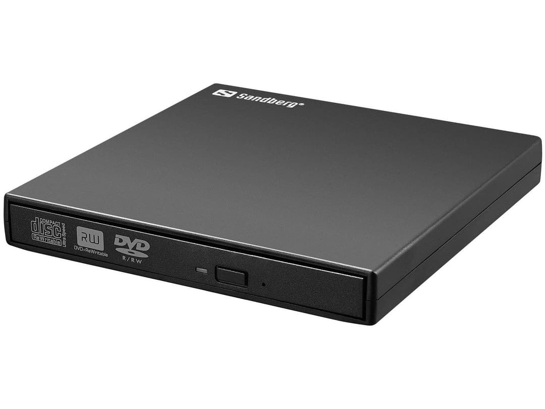 Sandberg USB DVD Drive (133-66) - External DVD Writer - Image 1