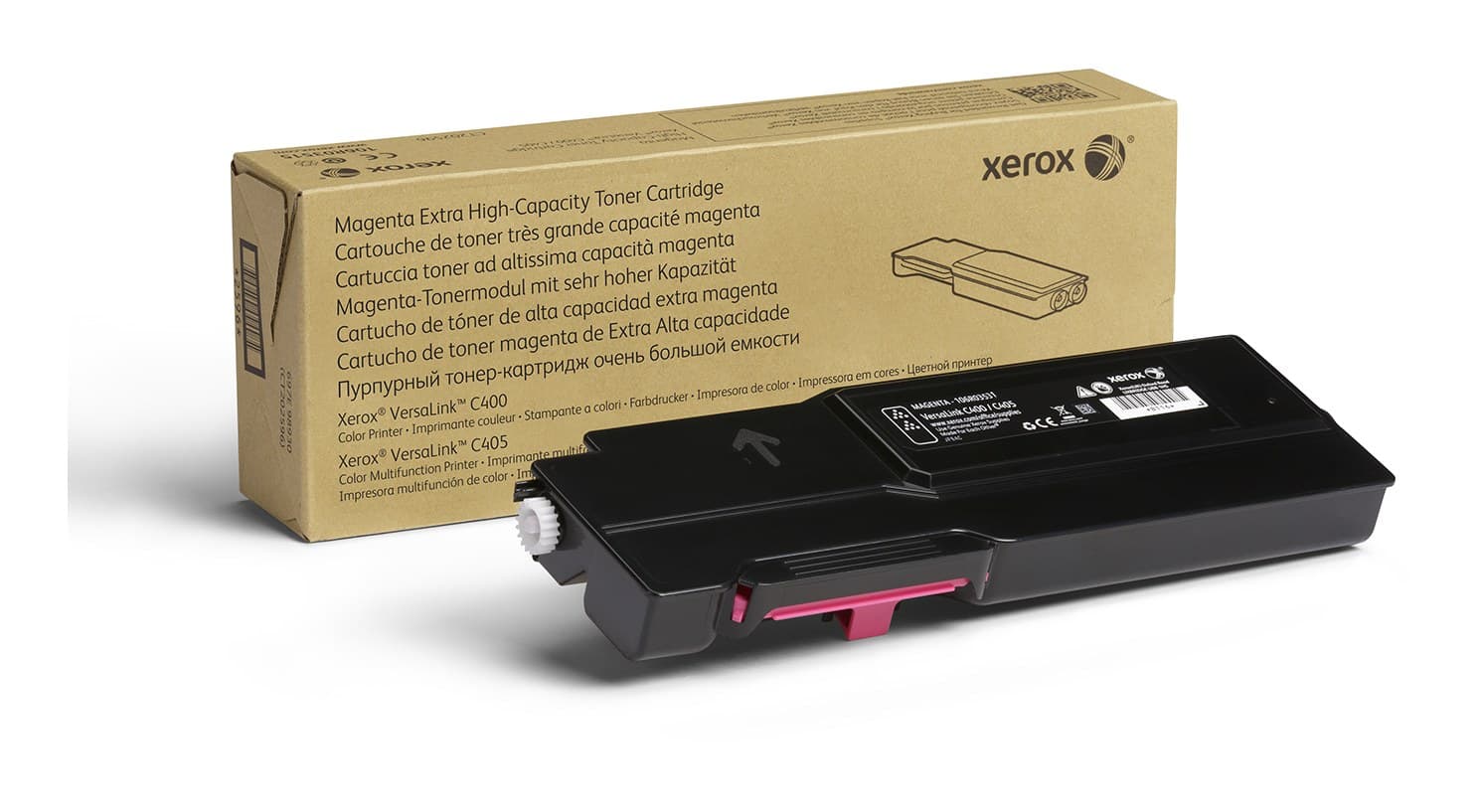Xerox 106R03531 Magenta Extra High Capacity Toner Cartridge for VersaLink C400/C405 (8,000 pages)