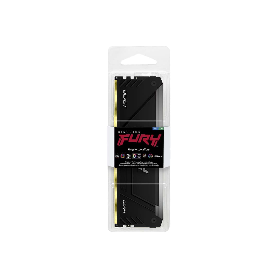 Kingston Technology FURY Beast RGB 16GB (1 x 16GB) 3600MT/s DDR4 CL18 DIMM Black - Image 3