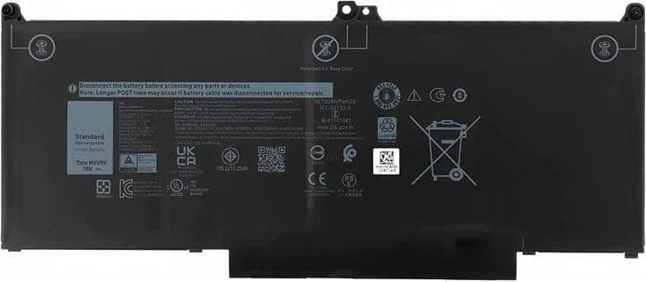CoreParts MBXDE-BA0205 Replacement Battery for Dell Latitude 13 5300 (MXV9V), 7.6V 7200mAh Li-Pol, Black - Image 1