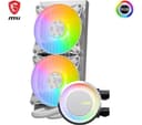 MSI MAG CORELIQUID E240 240mm ARGB Liquid CPU Cooler - White thumbnail 6
