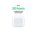Apple AirPods 4 (Standard) Wireless Earbuds - White thumbnail 6