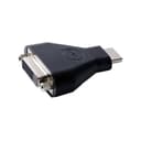 Dell A/V Adapter 492-11681 - HDMI to DVI - 1 x HDMI (Type A) Male Digital Audio/Video - 1 x DVI-D Female thumbnail 1
