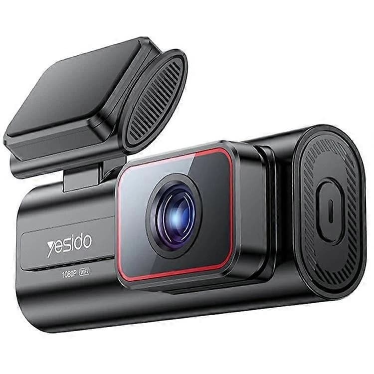 Yesido KM21 Car Dash Cam 1080P Full HD WiFi 145 Degree Wide Angle with 1.47" IPS Screen - Black - Image 1