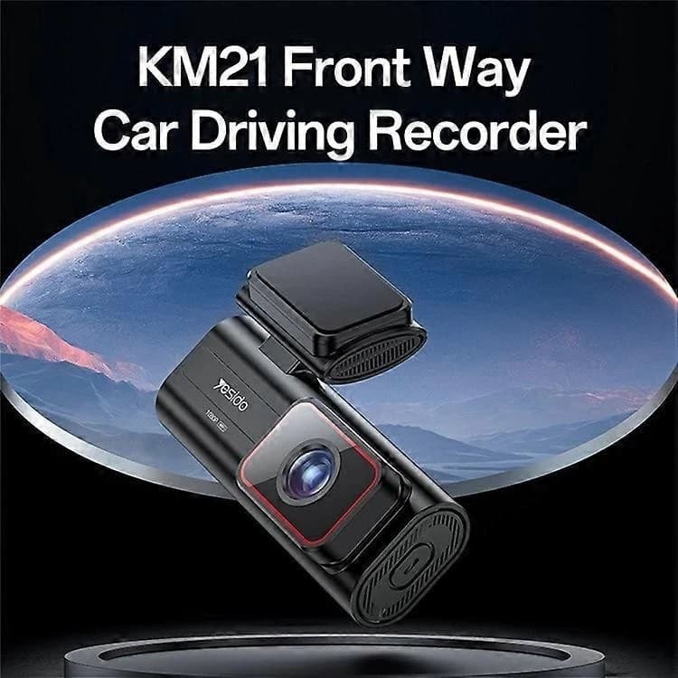 Yesido KM21 Car Dash Cam 1080P Full HD WiFi 145 Degree Wide Angle with 1.47" IPS Screen - Black - Image 2
