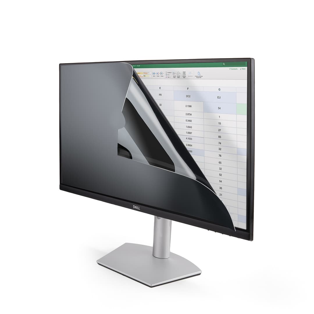 StarTech.com Monitor Privacy Screen for 23.8" Display - Computer Screen Security Filter - Blue Light Reducing Screen Protector Film - 16:9 Widescreen -Matte/Glossy - +/-30 Degree - Image 3