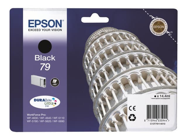 Epson 79 - black - original - ink cartridge - Image 1