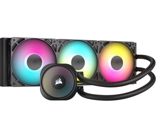 CORSAIR Nautilus RS ARGB Liquid CPU Cooler - 360 mm, Black
