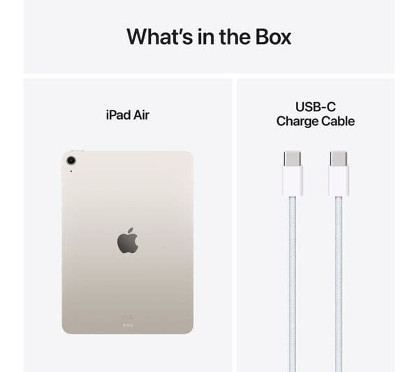 Apple iPad Air (M3, 2025) 11-inch Wi-Fi 128GB - Starlight - Image 10