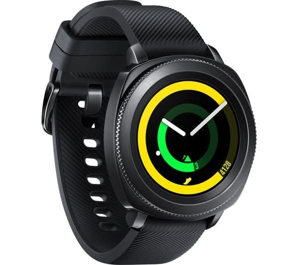 Samsung Gear Sport Smartwatch (SM-R600) - Black, Silicone Strap - Image 3