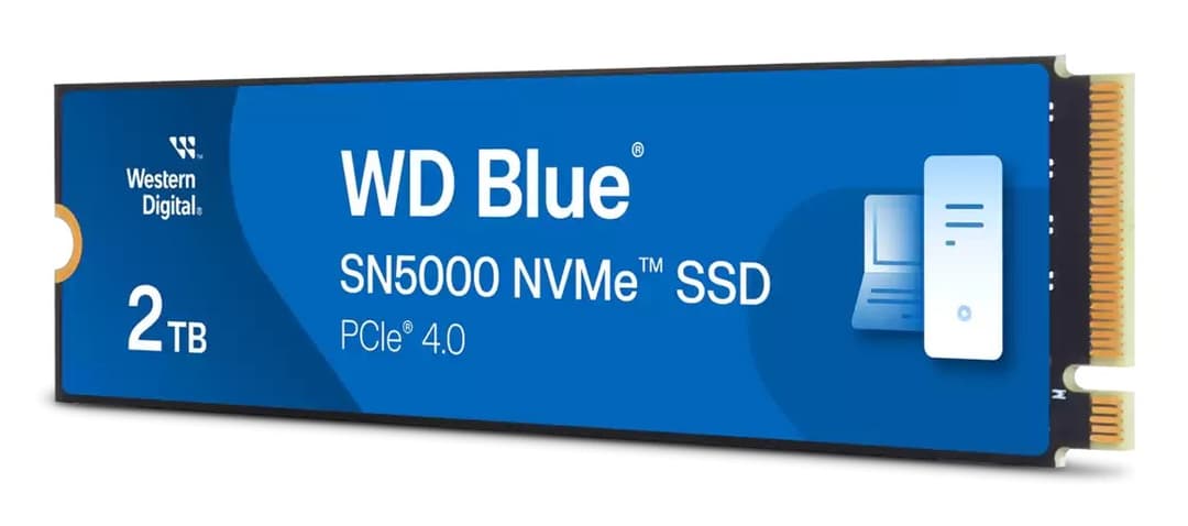 Western Digital WD Blue SN5000 M.2 2280 PCIe 4.0 NVMe SSD - 2TB - Image 2