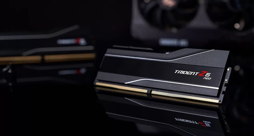 G.Skill Trident Z5 Neo 32GB (2 x 16GB) DDR5 6000MHz AMD EXPO Desktop Memory Kit Matte Black - CL32 - Image 7