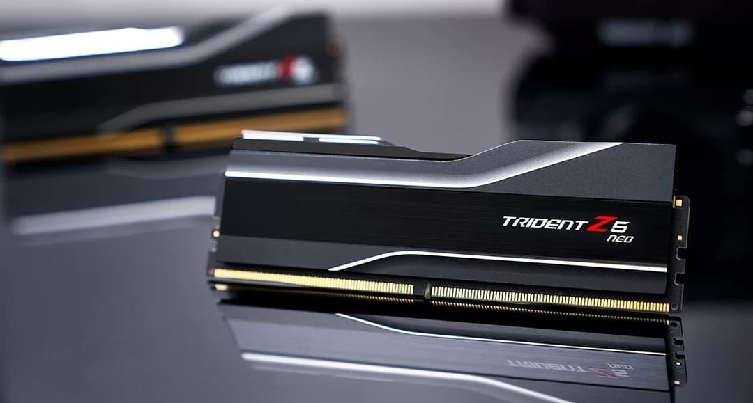 G.Skill Trident Z5 Neo 32GB (2 x 16GB) DDR5 6000MHz AMD EXPO Desktop Memory Kit Matte Black - CL32 - Image 8