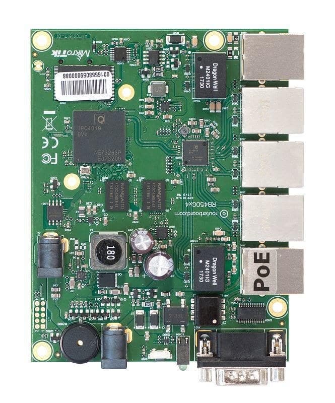 MikroTik RB450Gx4 RouterBOARD 5-Port Gigabit Router