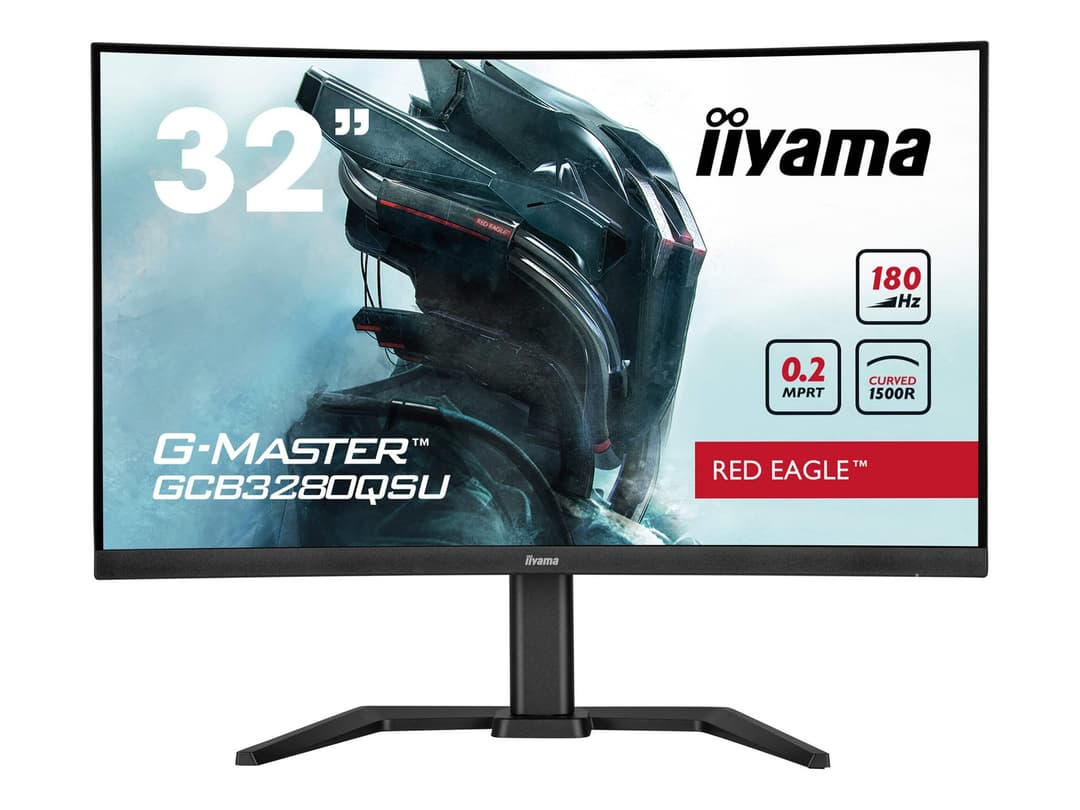 iiyama G-MASTER Red Eagle GCB3280QSU-B2 32" Black - Image 1