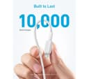 Anker 322 USB-C to Lightning Cable Braided White - 1.8m thumbnail 2