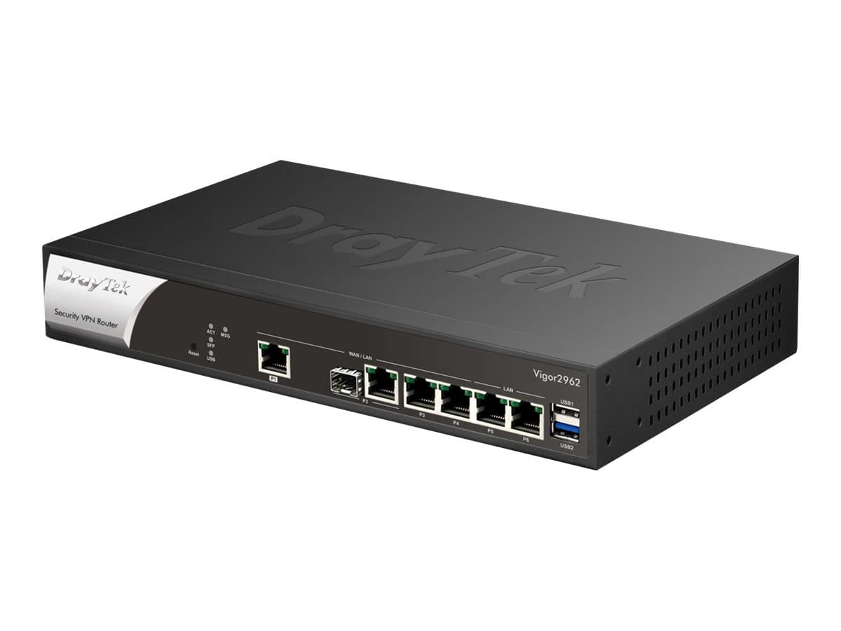DrayTek Vigor 2962 Dual-WAN 2.5Gb Ethernet Firewall VPN Router