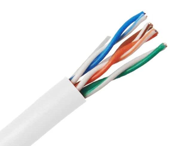 Microconnect Cat5e UTP Solid Network Cable, 24AWG CCA, PVC - 305m - Image 1