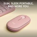 Logitech Pebble 2 M350s Wireless Mouse - Rose thumbnail 2