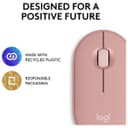 Logitech Pebble 2 M350s Wireless Mouse - Rose thumbnail 10