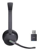 Yealink WH64 Hybrid Dual Teams Headset Wireless Head-band Office/Call center Micro-USB Bluetooth Black thumbnail 4